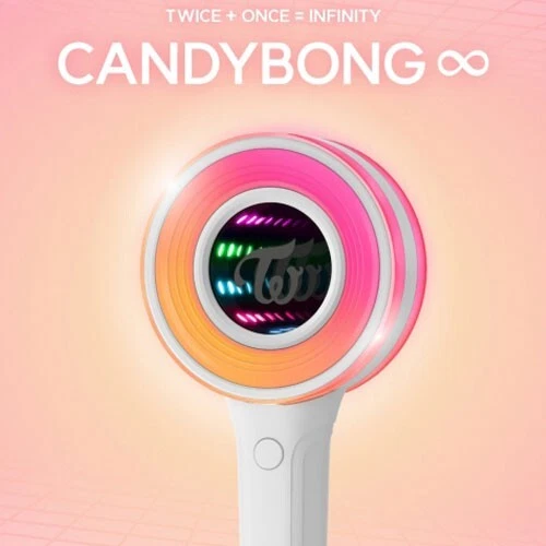 TWICE OFFICIAL LIGHT STICK VER.3 INFINTE [ CANDYBONG ∞ ]+9 PHOTO CARD SET