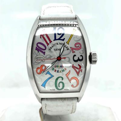 Franck Muller Cintree Curvex Farbe Träume Automatik 35mm Stahl Herrenuhr 7851SC