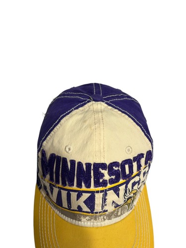 NFL Minnesota Vikings Reebok Retro Sport Baseball Hat Cap Adult Small/Medium - Picture 4 of 9