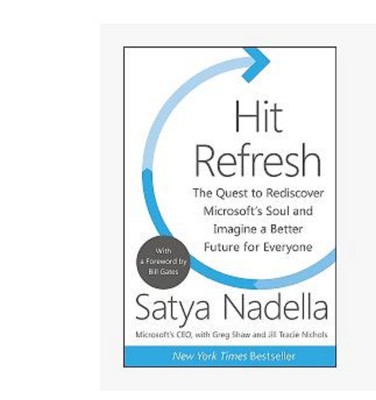 Hit Refresh The Quest To Rediscover Hardcover