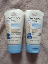 2 AVEENO BABY ECZEMA THERAPY MOISTURIZING CREAM COLLOIDAL OATMEAL 5OZ Itchy Skin