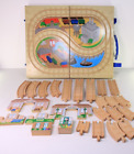 Thomas & Friends Wooden Railway Play & Go Carry Train Storage Case + 19 tracks!