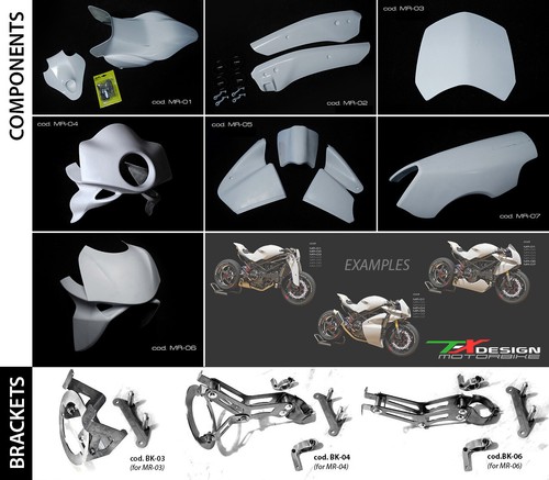 Paolo Tex Design Bodykits Ducati Monster 02-08 - Picture 1 of 13