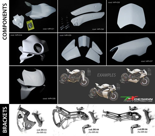 Paolo Tex Design Bodykits Ducati Monster 02-08