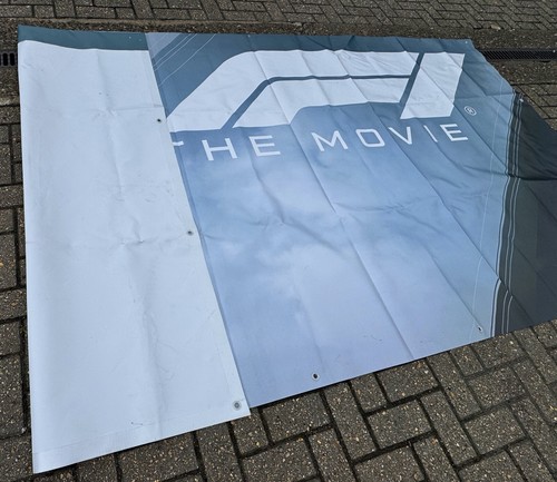 F1 The Movie PVC Vinyl 130” x60” Premiere Screen Canvas Brad Pitt (6ft x 11ft) - Imagen 2 de 3