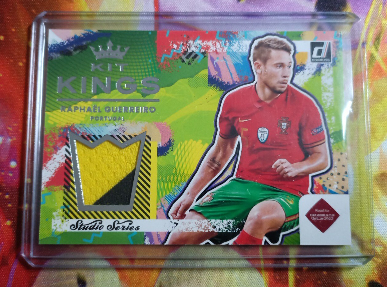 Panini Donruss Raphael Guerreiro 2021-22 Kit Kings Studio Series Patch