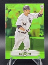 2025 Topps Stadium Club - Paul Konerko #53 Lime Green Foil
