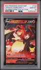 2021 POKEMON SWSH BLACK STAR PROMO #133 LANCE'S CHARIZARD V PSA 10