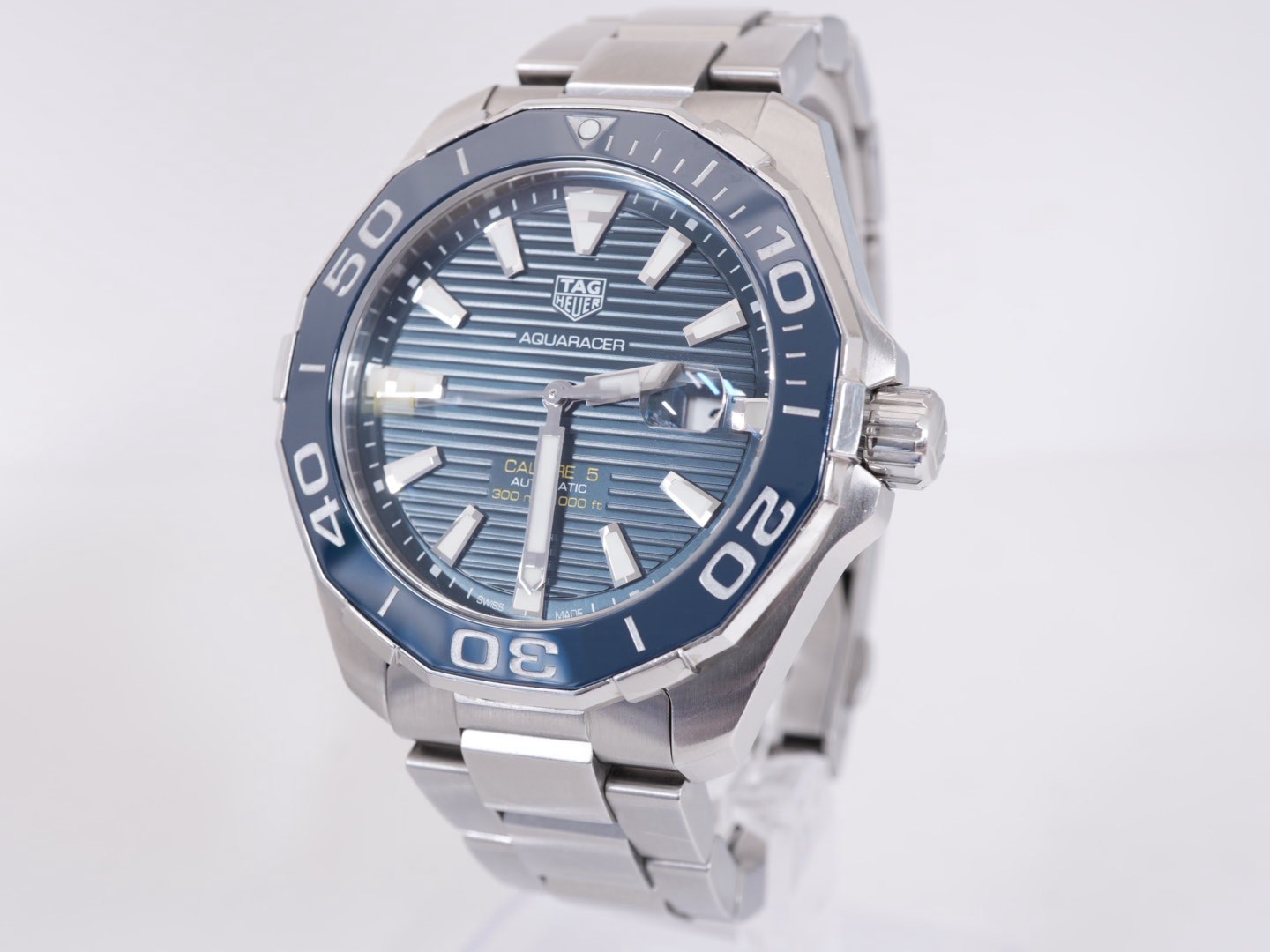 TAG HEUER Aquaracer 300M WAY2012.BA0927 Automatic Mens Watch Excellent A7843