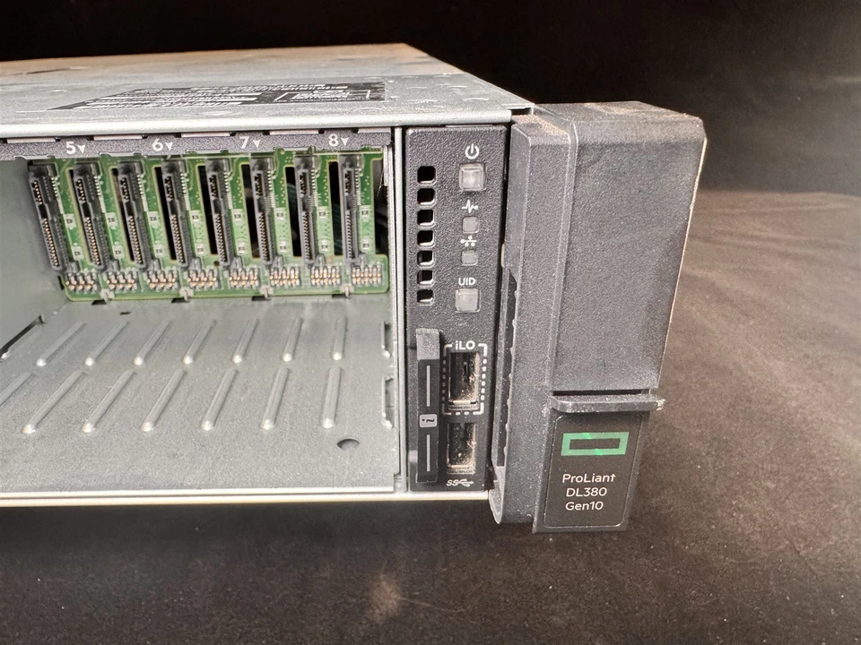 HPE ProLiant DL380 Gen10 G10 8SFF 2x 6C GOLD 6128 3.4GHz 24GB RAM P408I NO HDD - Image 3 of 3