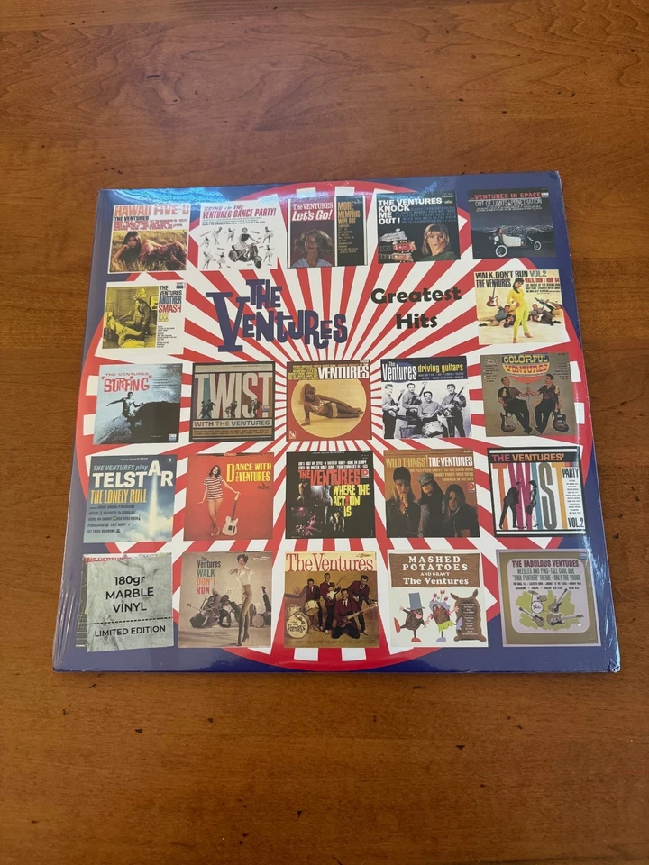 THE VENTURES - GREATEST HITS - 2-LP - MARBLE VINYL - RARE - BRAND NEW (SEALED)! - Image 3 of 4