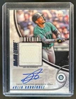 2025 Topps Update Julio Rodriguez Major League Material Jersey Auto #34/50