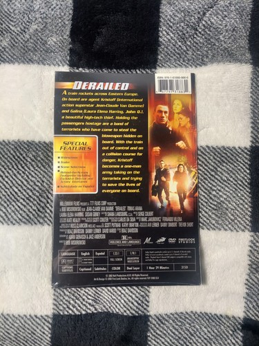 Derailed, Special Features (2002, DVD), Slim Cardboard Brand New Sealed - Picture 2 of 3