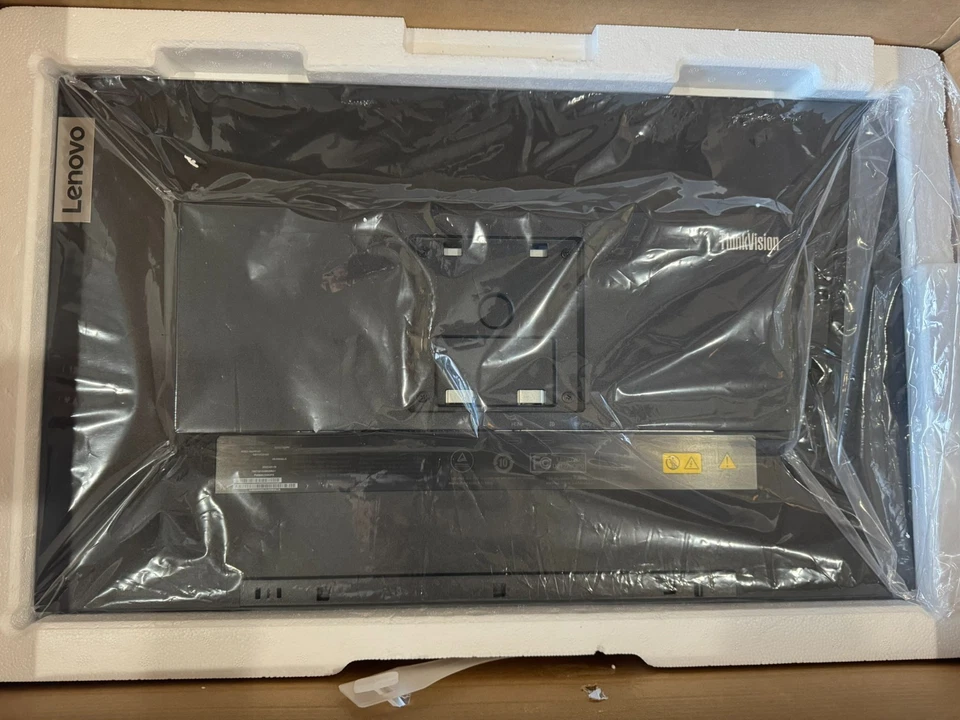 Lenovo ThinkVision P27h-28 27-Inch WQHD WLED LCD Computer Monitor Raven Black - Image 4 of 4