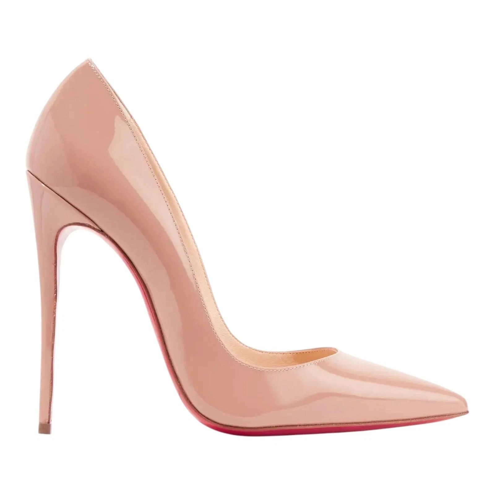 Christian Louboutin — Christian Louboutin So Kate 120 Patent Leather Pumps Blush EU 41 UK 8 US 11 NEW