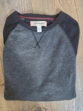 MEN'S TOMMY BAHAMA LONG SLEEVE PULLOVER - BLK - SIZE LARGE
