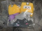Foxy and Boxy Plush Toys - Lot of 3 - NEW/SEALED Old Stock Lankybox