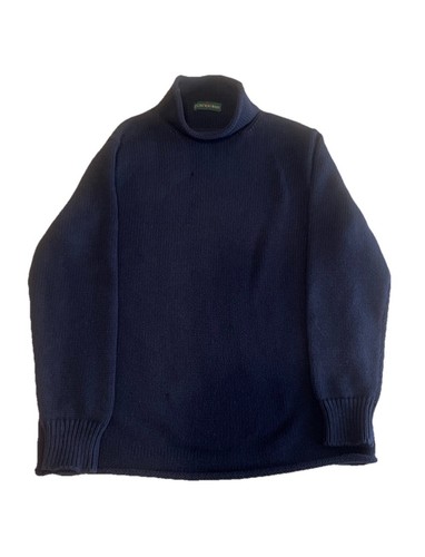J Crew Always • Rollkragenpullover / Herren M Lammwolle Strick Fischer