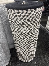 Chile 7m x 60cm Berber Herringbone Carpet Stair Runner with Wool Whipped Edging