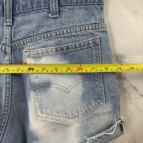 Vintage 70s Levis Orange Tab Jeans bell Bottom Cut Off Shorts Sz 32 Made in USA - Picture 10 of 18