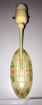 10'' vintage wall sconce with art deco flowers, great paint design light fixture