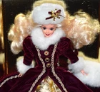 NEW / NO OUTER BOX! SPECIAL EDITION 1996 HAPPY HOLIDAYS BARBIE #15646, COMPLETE!
