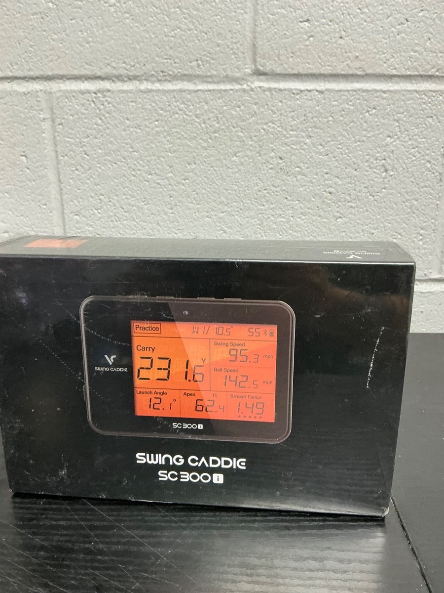 Swing Caddie SC300i Portable Launch Monitor for sale online