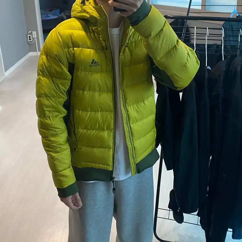 Adidas Lightweight Puffer Down Jacket - Sample Ve… - image 2