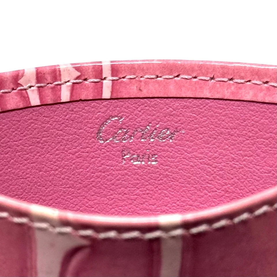 Cartera tarjetero Cartier rosa Foto 2 de 4