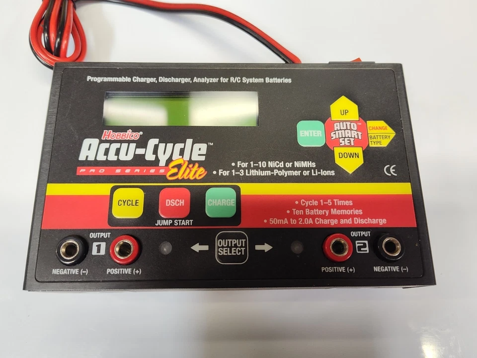 Hobbico Accu Cycle Elite Pro Series Programmable Charger Analyzer & AC Adapter - Image 2 of 4
