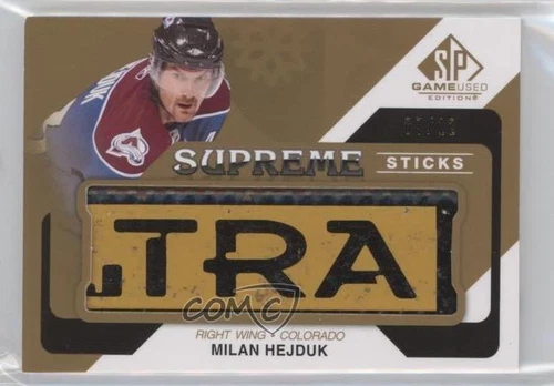 2014 15 jeu SP bâtons/gants/patins Supreme d'occasion /12 Milan Hejduk #PA HE