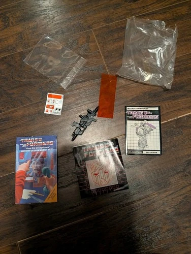 1984 G1 Transformers Galvatron Instruction Booklet Reader Decepticon Accessory