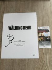 Jon Bernthal signed Walking Dead pilot script...
