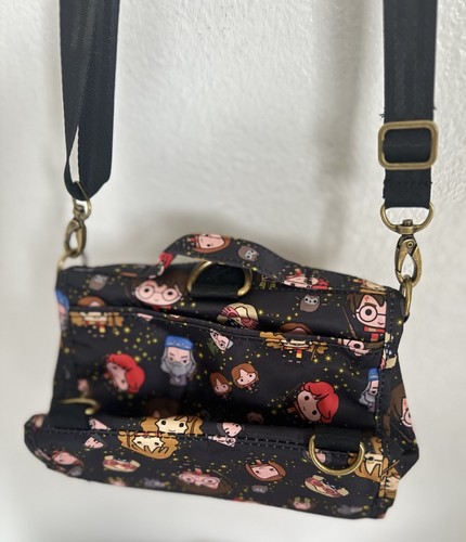 Harry Potter Hogwarts JuJube JU-JU-BE Mini Cross Body Bag Characters Print NWOT - Picture 3 of 15
