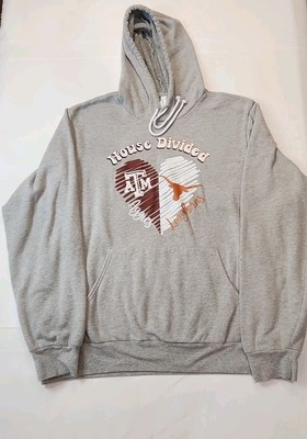 Longhorns And Aggies House Divided Hoodie XL Bella + Canvas