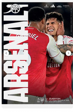 ARSENAL v EVERTON 14/03/2026 OFFICIAL PREMIER LEAGUE MATCHDAY PROGRAMME