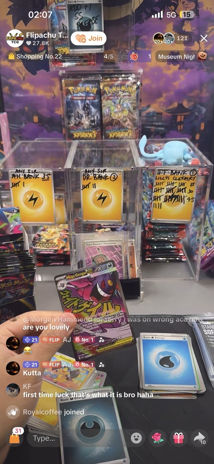 2026 Pokemon Ascended Heroes Mega Gengar EX Mega Attack Rare 269/217