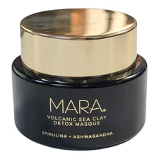 Mara Volcanic Sea Clay Detox Mask. 1.7 oz Spirulina + Ashwagandha - Ships Free