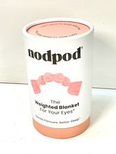 New NODPOD Weighted Blanket For Your Eyes, BLUSH - Soft Weighted Sleep Mask