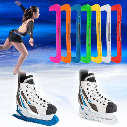 (white)1 Pair Plastic Ice Skate Protectors On Hard Concrete Ground FA - Picture 17 of 24