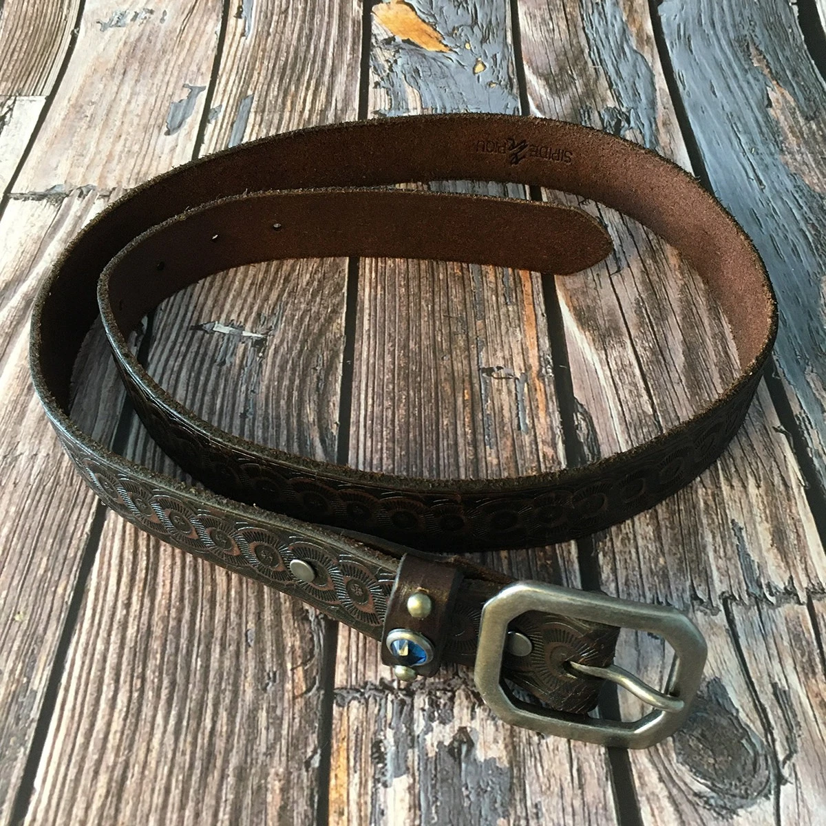 Blue 34 Size Belts for Men for sale | eBay display picture 1