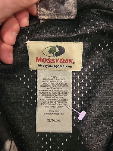 Staghorn River Men's Hooded Hunting Jacket - XL, Mossy Oak - Picture 4 of 7