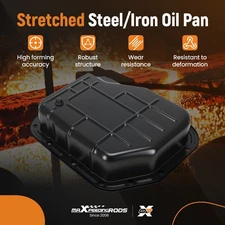 Transmission Oil Pan for Dodge Ram 1500 1994-2001 52118779AB Direct Replacement