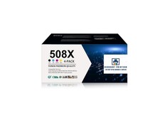 HP 508X Toner set 4 Black Cyan Magenta Yellow Laserjet M553 M577 Series CF360X