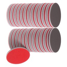 3000 Grit Sanding Sponge 3 Inch Hook and Loop Sponge Sanding Disc Wet/Dry, 50Pcs