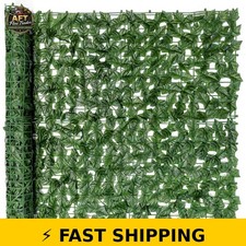 Comtelek Artificial Ivy Privacy Screen 120x40 Green Wall Decor