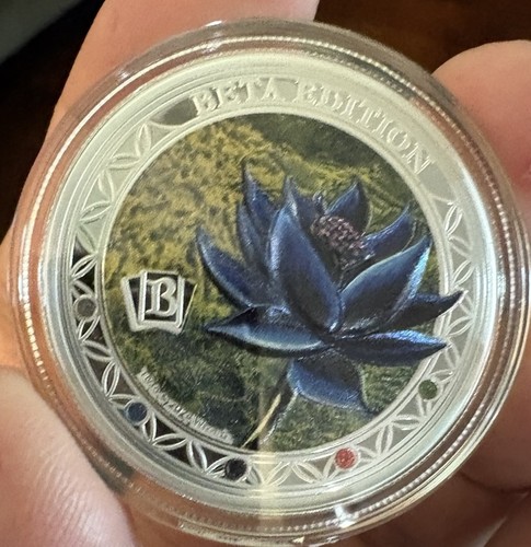 2024 Samoa Magic The Gathering Black Lotus Beta 1oz Silver Proof Coin