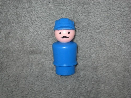 Vintage Fisher-Price Little People Figure Boat Captain 250913A1 #932 #945 Ferry