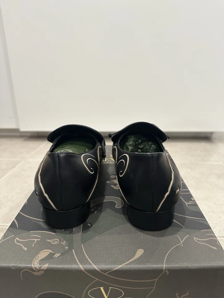 Authentic Valentino Garavani Leather Loafers Walking Shoes SZ 36 / 6W - Image 4 of 4