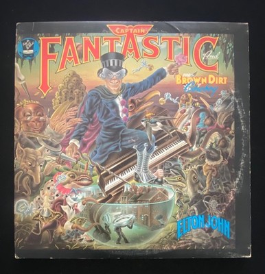 Elton John Captain Fantastic and The Brown Dirt Cowboy 1975 MCA Records Complete